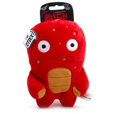 spunky pup Alien Flex 狗毛絨玩具, 1個, 毛絨-Stixx