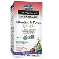 Garden of Life 孩童用綜合維他命咀嚼錠, 60顆, 1盒