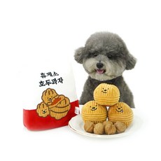 PETBEO 街頭核桃餅狗玩具 趣味互動, 褐色, 1個