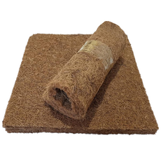 天然椰棕墊 爬蟲墊材 透氣保暖 易清潔 適用多種爬蟲, 椰棕墊 80x40cm, 1個