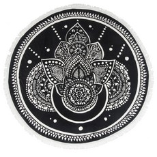 Slippa 圖案圓形毛毯 152.4cm, 1個, Brahma