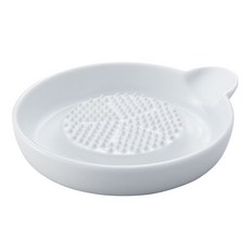 NichiNichidougu 陶瓷磨泥盤 S, 1個, 白色