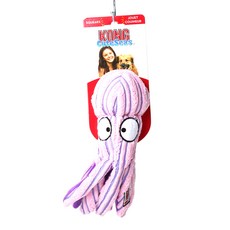 KONG 造型絨毛狗狗玩具 M號, 1個, Octopus