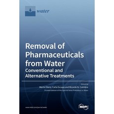 (英文圖書) Removal of Pharmaceuticals from Water: Conventional and Alternative Treatments 精裝版, Mdpi AG, 英文