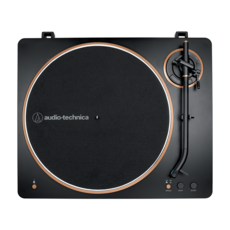鐵三角 audio-technica AT-LP70XBT 全自動無線藍牙黑膠唱盤 輕鬆享受高品質音樂, 黑銅(BZ)