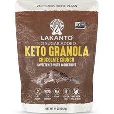 Lacanto Keto 格蘭諾拉麥片巧克力脆餅, 1個, 312g