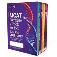 (英文圖書) MCAT Complete 7-Book Subject Review 2026-2027 Set Includes Books Online Prep ... 平裝版, Kaplan Publishing, 英文