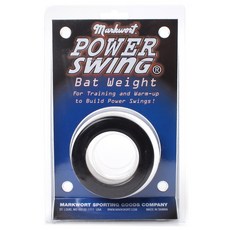 markwort Power Swing Bat 重量棒球練習用品, 黑色的