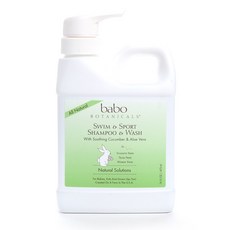 babo BOTANICALS 多合一舒緩黃瓜蘆薈洗面乳, 1瓶, 473ml