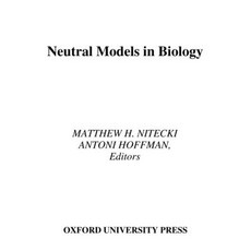 (英文圖書) Neutral Models in Biology 精裝版, Oxford University Press, 英文