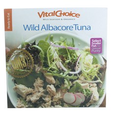 Vital Choice 袋裝野生長鰭鮪魚, 1盒, 85g