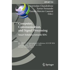 (英文圖書) Computer Communication and Signal Processing. Smart Solutions Towards Sdg: 8t... 精裝版, Springer, 英文