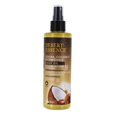 DESERT ESSENCE 身體油噴霧荷荷巴椰子和洋甘菊, 1入, 245ml