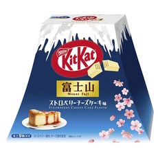 Nestle 雀巢 KitKat KitKat奇巧巧克力 富士山迷你草莓起司蛋糕口味, 1個, 104g