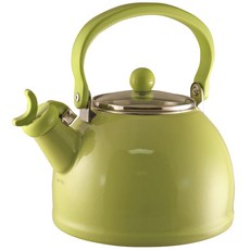 素色琺瑯笛音煮水壺, 酸橙, 2.1L