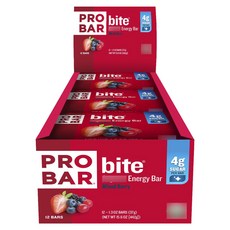 Pro Bar Bites 能量棒混合漿果 12 條, 12入, 46g
