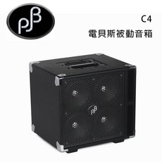PJB C4 承400W輸出功率 電貝斯被動音箱 樂器音箱, 黑色