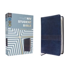 (英文圖書) Niv Student Bible Personal Size Leathersoft Navy Comfort Print Imitation Leather, Zondervan, 英文, 人造皮革