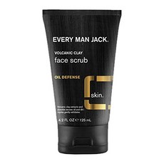 EVERY MAN JACK 火山粘土面部磨砂防油, 1個, 125ml