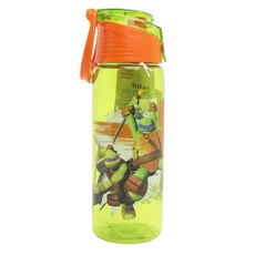 zak! designs Ninja Turtle Tritan 水瓶, 739毫升, 綠