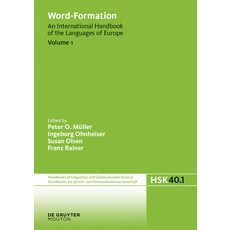 (英文圖書) Word-Formation: An International Handbook of the Languages of Europe 精裝版, Walter de Gruyter, 英文
