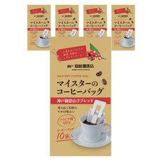 KobeSaitoCoffee 神戶御宅山手大師濾掛式咖啡配方豆, 5個, 10入, 8g