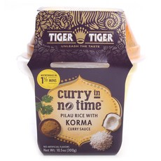 TIGER TIGER 即食印度牛肉咖哩飯, 1入, 300g