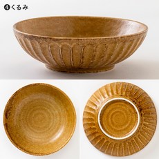 哈日媽咪的愛敗日記 日本製 tetote 美濃燒 中鉢/沙拉缽/燉物缽 - 日式餐桌美學, 棕