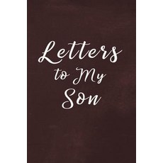 (英文圖書) Letters to My Son Book: Write Now Read Later Letters from Mom or Dad - Chalk Texture Red 平裝版, Independently Published, 英文