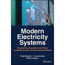 (英文圖書) Modern Electricity Systems: Engineering Operations and Policy 精裝版, Wiley, 英文