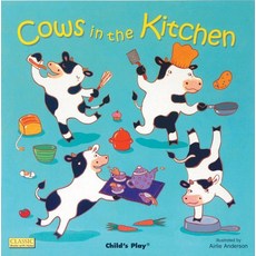 (英文圖書)Cows in the Kitchen Board Books, Child's Play International, 英文, 硬頁書