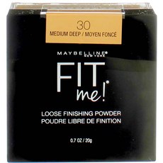 MAYBELLINE 媚比琳 FIT ME蜜粉, 1入, 30 Medium Deep