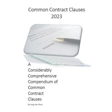 (英文圖書) Common Contract Clauses 2023 平裝版, Yang Yen Thaw, 英文