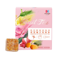 sweego水水果饌 桂花柚子花果茶-盒裝12入, 20g, 12個