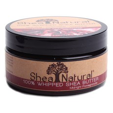 SHEA NATURAL 攪打乳木果油, 午夜石榴, 1入, 178克