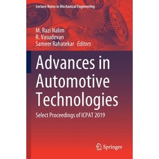 (英文圖書) Advances in Automotive Technologies: Select Proceedings of ICPAT 2019 平裝版, Springer, 英文