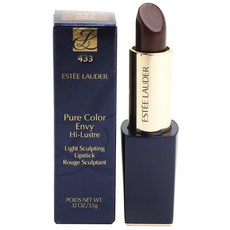 ESTEE LAUDER 雅詩蘭黛 Pure Color Envy 高光澤輕塑唇膏 3.5g, 1個, 433 謊言與親吻