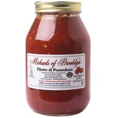 Michaels of Brooklyn 番茄義大利麵醬, 1個, 907克