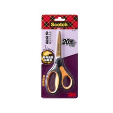 Scotch 鈦金屬不鏽鋼事務剪刀, 璀璨金色, 1支