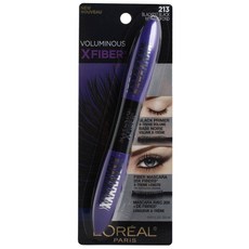 L'OREAL PARIS 巴黎萊雅 豐盈纖維睫毛膏 13ml, 1支, 213 Blackest Black