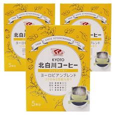 濾掛式咖啡包 歐式混合配方, 3個, 5件, 8g