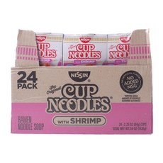 NISSIN 日清 蝦仁杯麵 64g, 24入