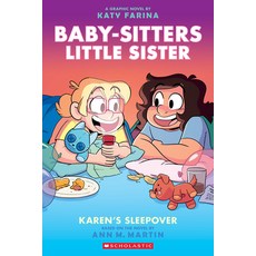 (英文圖書)Karen's Sleepover: A Graphic Novel (Baby-Sitters Little Sister #8) 平裝版, Graphix, 英文