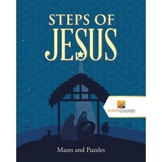 (英文圖書)Steps of Jesus: Mazes and Puzzles 平裝版, Activity Crusades, 英文