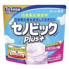 ROHTO 樂敦 Senobic Plus飲料 草莓牛奶口味, 180g, 1個, 1入