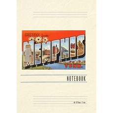 (英文圖書) Vintage Lined Notebook Greetings from Memphis Tennessee 平裝版, Found Image Press, 英文