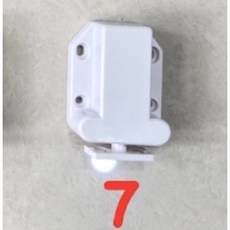 按壓式磁石拍門器 櫥櫃門擋, 1個