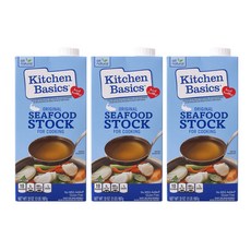 Kitchen Basic 原味海鮮湯, 3瓶, 907g