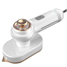 享家品迷你熨燙機，乾濕兩用，三角前端設計，輕巧便攜，旅行家用熨斗, 星空灰+象牙白