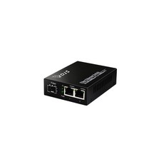 昌運 DJS-SFP102G 1000M 網路光電轉換器 (1埠SFP 2埠RJ45) 監視器專用